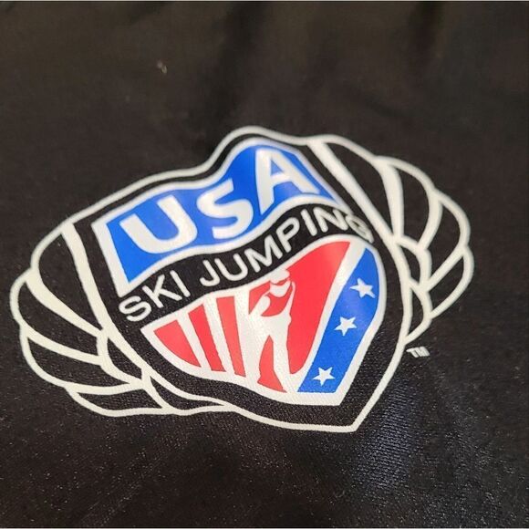 USA Ski Jumping Alpine Clinic Sleeveless Athletic Wickaway Top Large - Picture 3 of 5